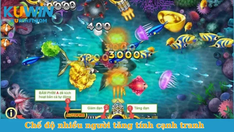 Chế độ nhiều người tăng tính cạnh tranh